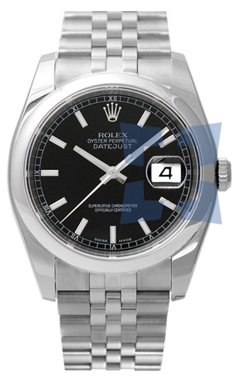 Rolex Datejust Series Mens Automatic Wristwatch 116200BJS Rolex Datejust Series Mens Automatic Wristwatch 116200BJS