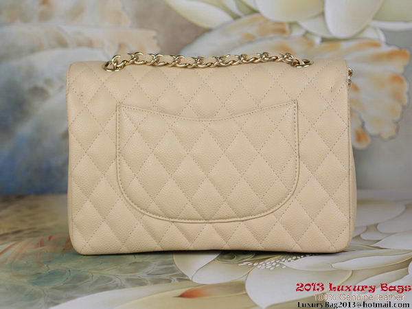 Chanel 2.55 Series Classic Flap Bag Original Cannage Patterns Leather Apricot Chanel 2.55 Series Classic Flap Bag Original Cannage Patterns Leather Apricot
