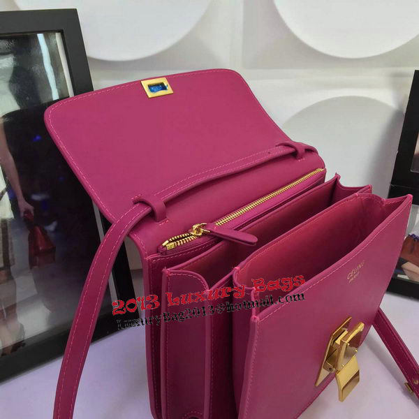 Celine Classic Box Flap Bag Calfskin Leather C88008 Rosy Celine Classic Box Flap Bag Calfskin Leather C88008 Rosy