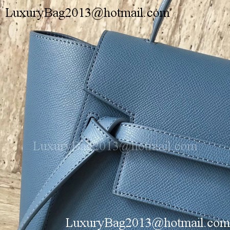 Celine Belt mini Bag Original Leather C98310 SkyBlue Celine Belt mini Bag Original Leather C98310 SkyBlue