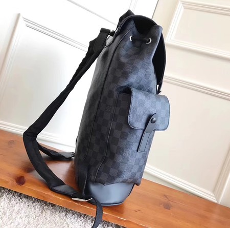 Louis Vuitton Damier Graphite Canvas CHRISTOPHER PM N41379 Louis Vuitton Damier Graphite Canvas CHRISTOPHER PM N41379