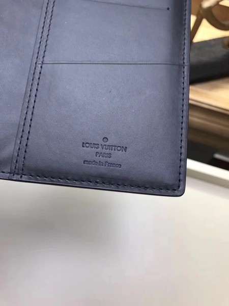 Louis Vuitton Damier Infini Leather BRAZZA WALLET N63010 Louis Vuitton Damier Infini Leather BRAZZA WALLET N63010