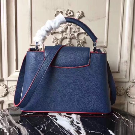 Louis Vuitton Original Leather CAPUCINES BB M54419 Blue Louis Vuitton Original Leather CAPUCINES BB M54419 Blue