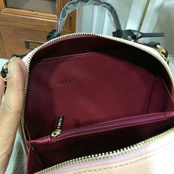 Chanel Calfskin Leather Mini Shoulder Bag 6070 Pink Chanel Calfskin Leather Mini Shoulder Bag 6070 Pink