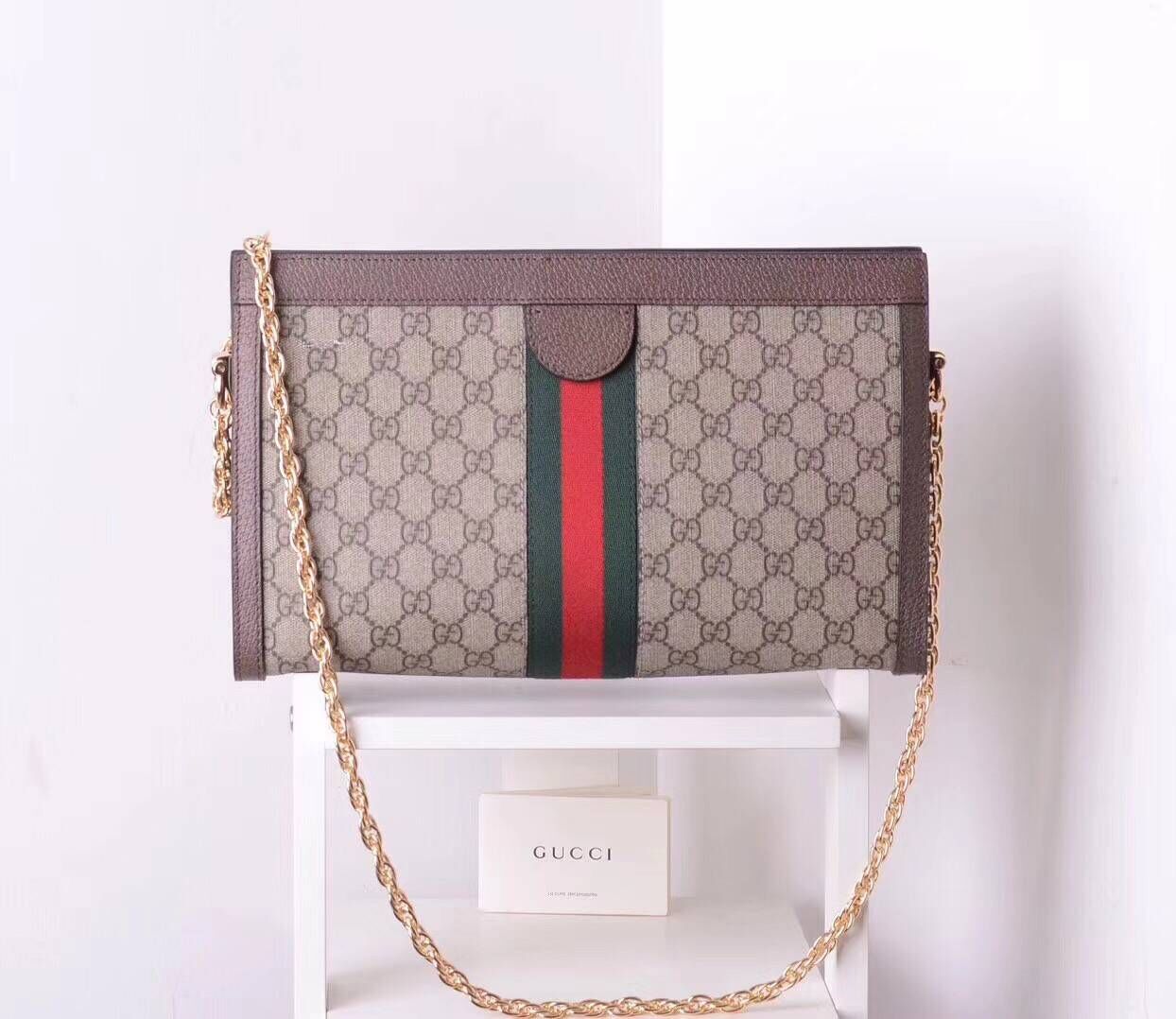 Gucci Ophidia GG Small Shoulder Bag 503876 Brown Gucci Ophidia GG Small Shoulder Bag 503876 Brown