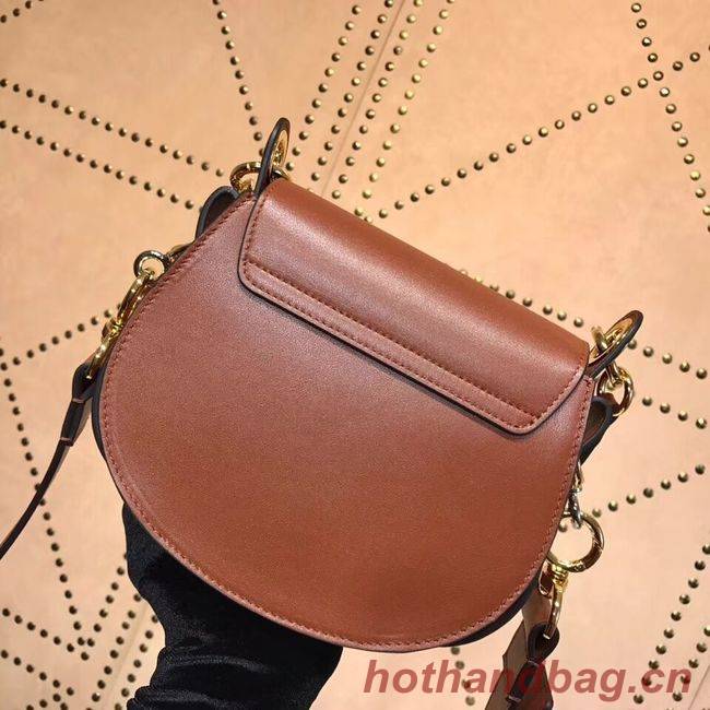CHLOE Tess Small leather shoulder bag 3E153 camel CHLOE Tess Small leather shoulder bag 3E153 camel