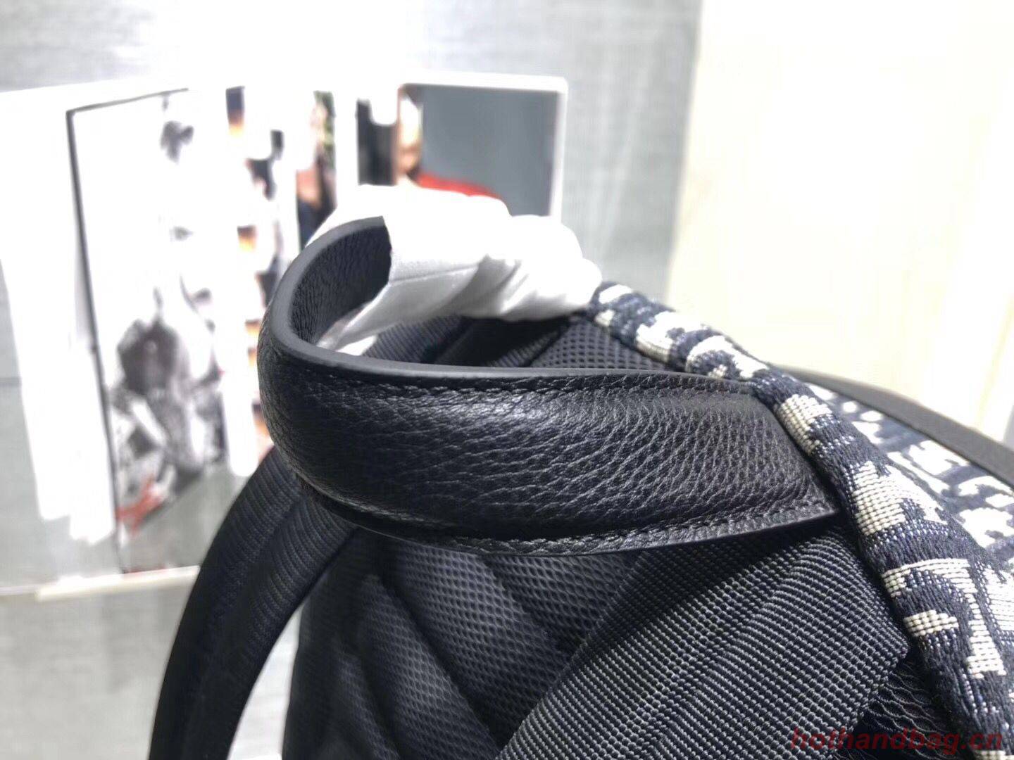 Dior Canvas Backpack Bag M04421 Black Dior Canvas Backpack Bag M04421 Black