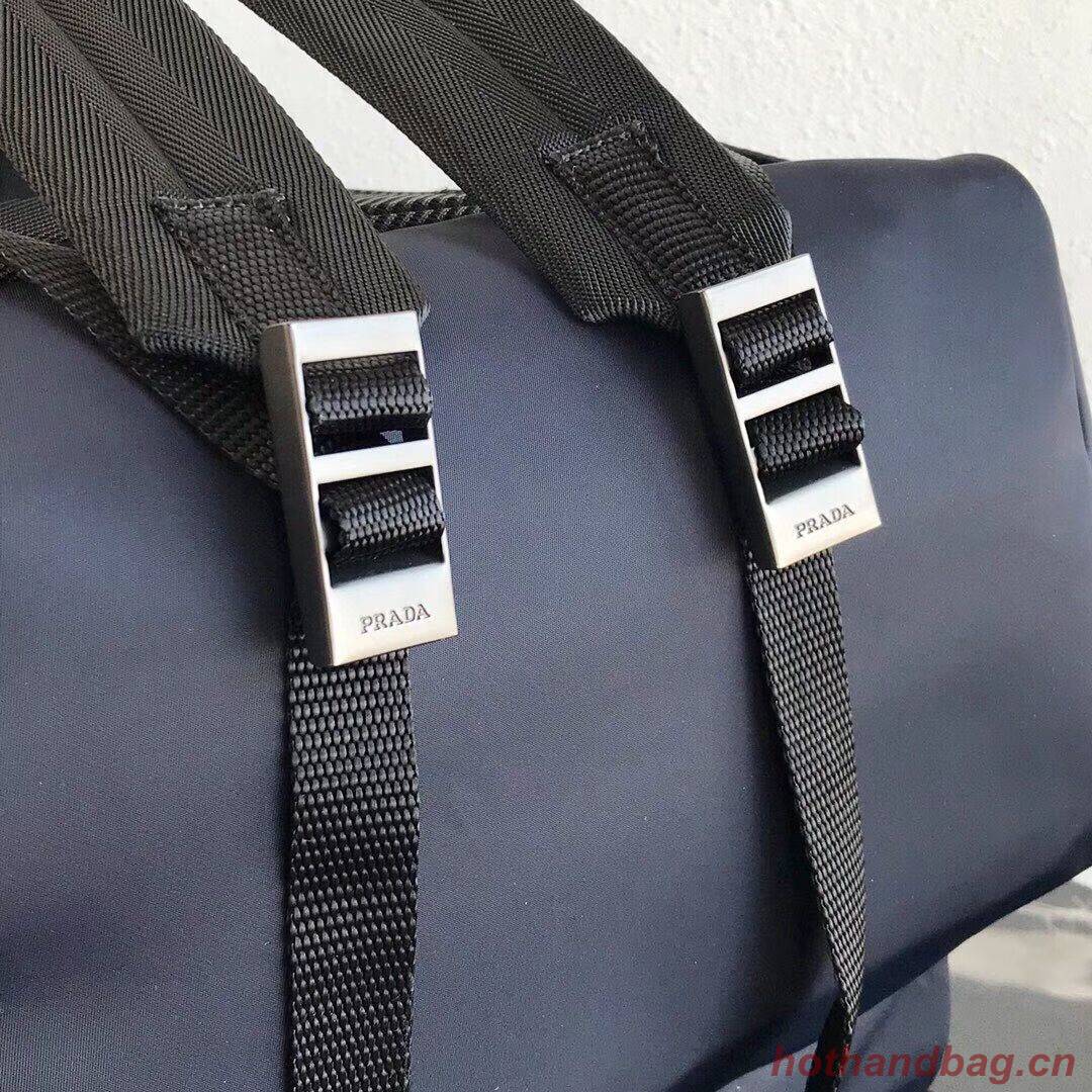 Prada Re-Nylon backpack 2VZ135 black&orange Prada Re-Nylon backpack 2VZ135 black&orange