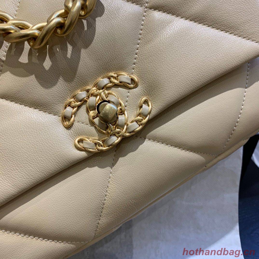 Chanel 19 flap bag AS1160 AS1161 AS1162 Nude Chanel 19 flap bag AS1160 AS1161 AS1162 Nude