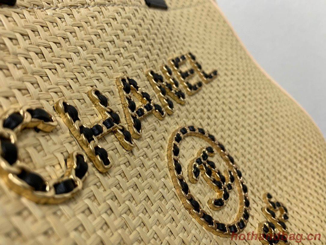 Chanel Large Weave Shopping Bag A66942 Cream Chanel Large Weave Shopping Bag A66942 Cream