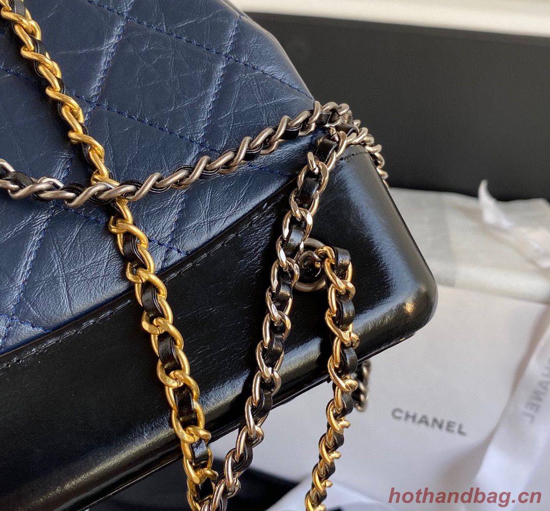 Chanel gabrielle small backpack A94485 blue Chanel gabrielle small backpack A94485 blue