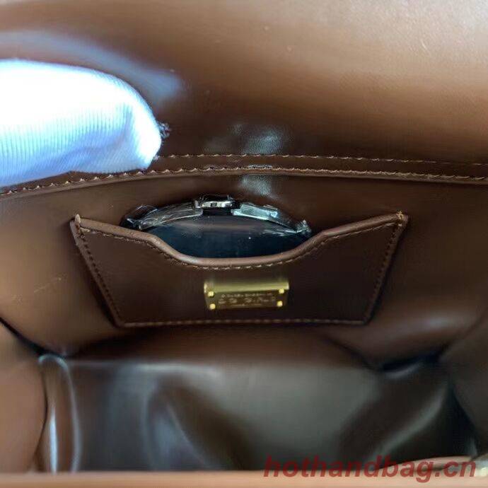 Dolce & Gabbana Origianl Leather Shoulder Bag 5158 brown Dolce & Gabbana Origianl Leather Shoulder Bag 5158 brown