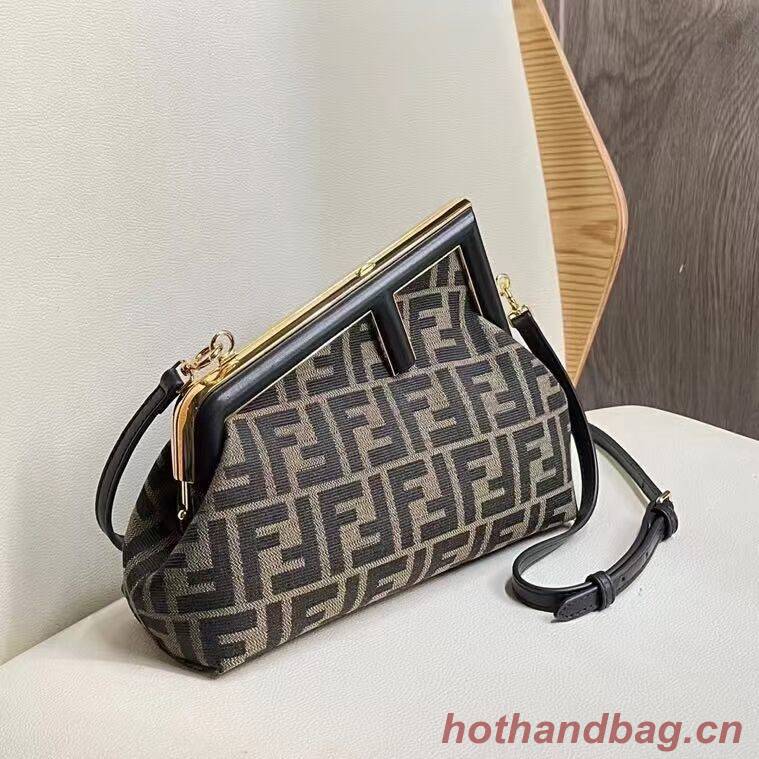 FENDI FIRST fabric bag 5FB2322 black FENDI FIRST fabric bag 5FB2322 black