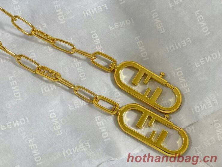 FENDI Shoulder strap gold 8792 FENDI Shoulder strap gold 8792