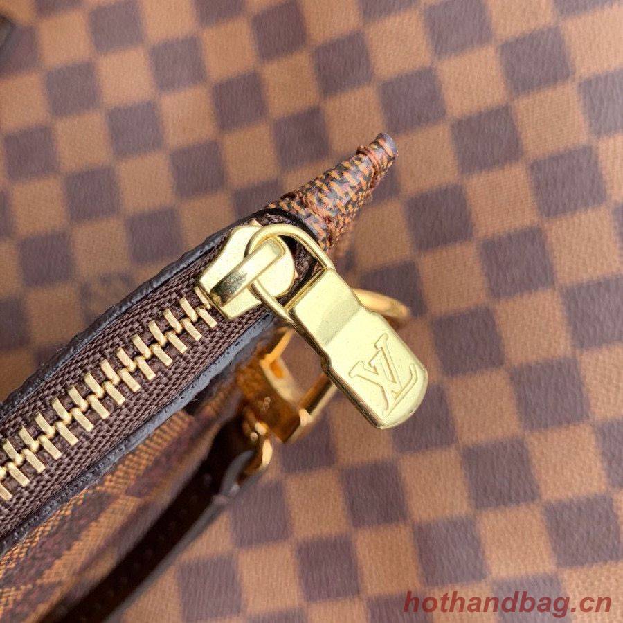 Louis Vuitton Damier Ebene Canvas Neverfull M41358 Red Louis Vuitton Damier Ebene Canvas Neverfull M41358 Red