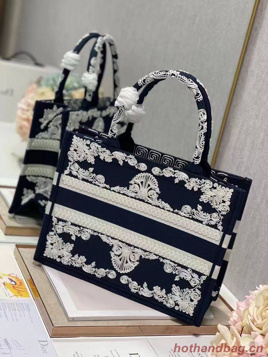 SMALL DIOR BOOK TOTE Embroidery C1212S SMALL DIOR BOOK TOTE Embroidery C1212S
