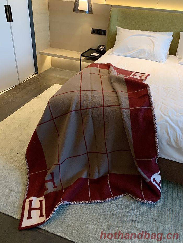 Hermes Lambswool&Cashmere Shawl&Blanket HMB00002 Hermes Lambswool&Cashmere Shawl&Blanket HMB00002