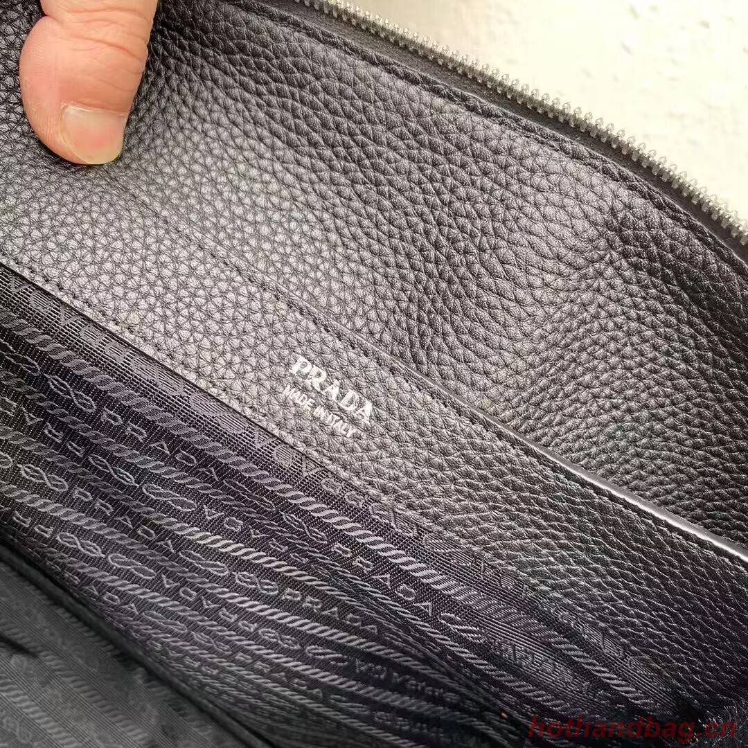 Prada Leather shoulder bag 1NC175 black Prada Leather shoulder bag 1NC175 black