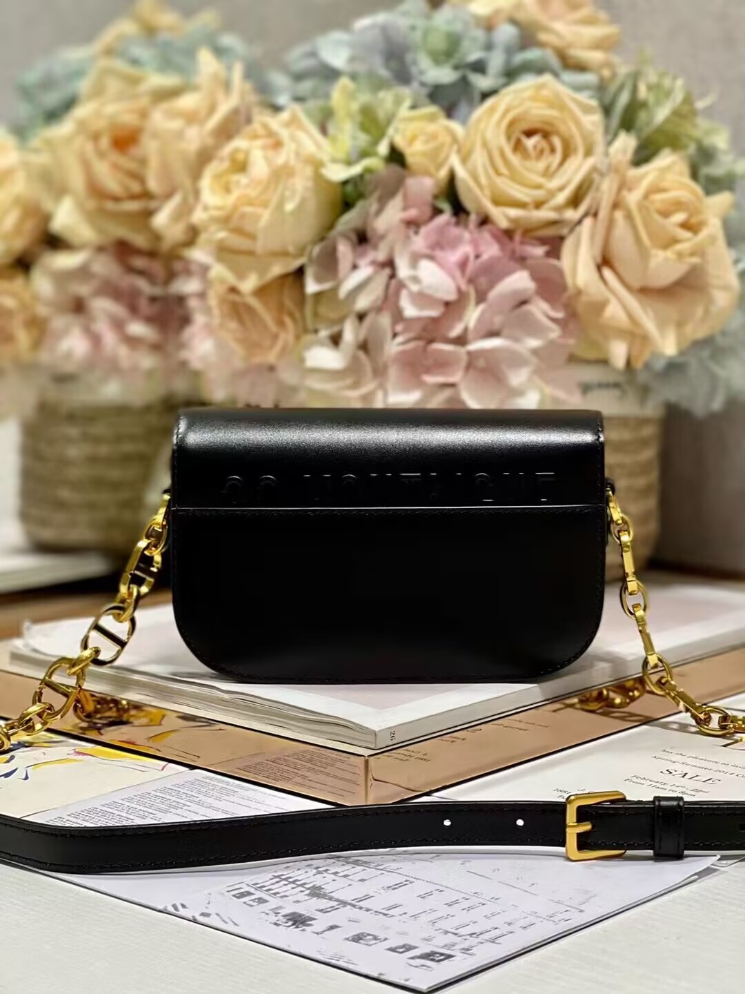 DIOR Box Calfskin M9261U black DIOR Box Calfskin M9261U black