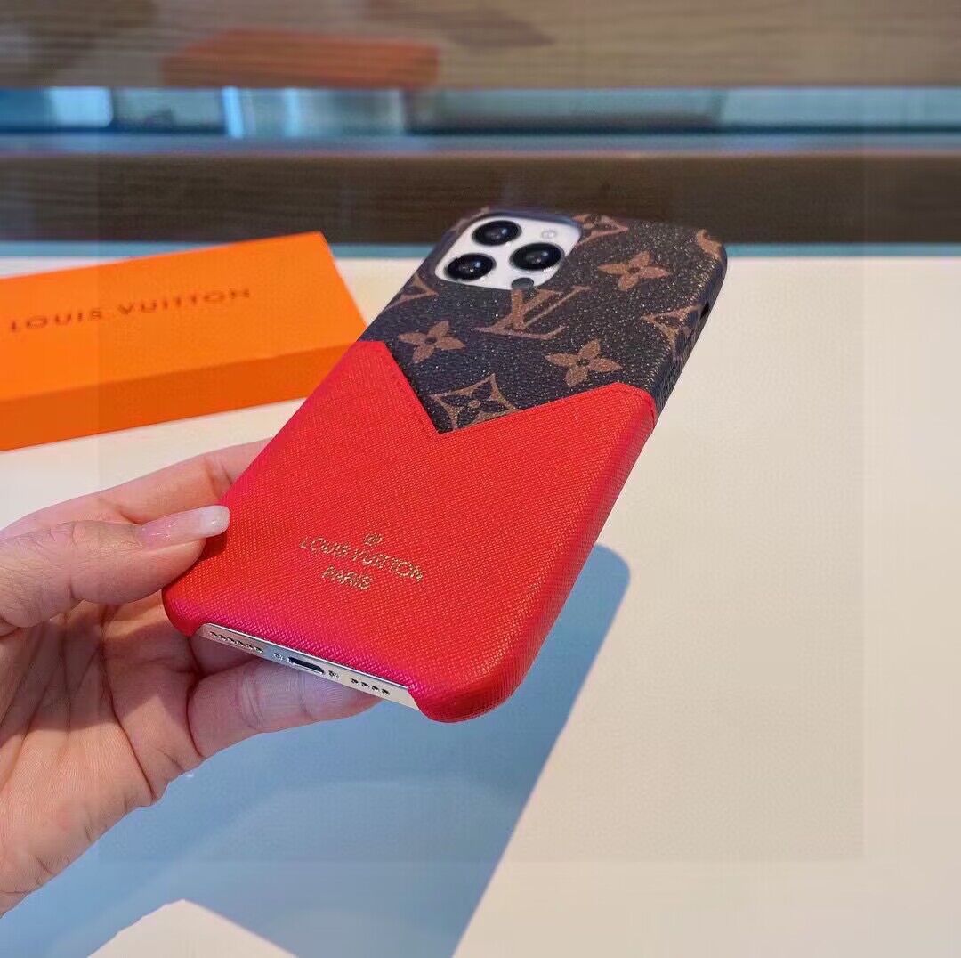 Louis Vuitton iPhone Case 869304 Red Louis Vuitton iPhone Case 869304 Red