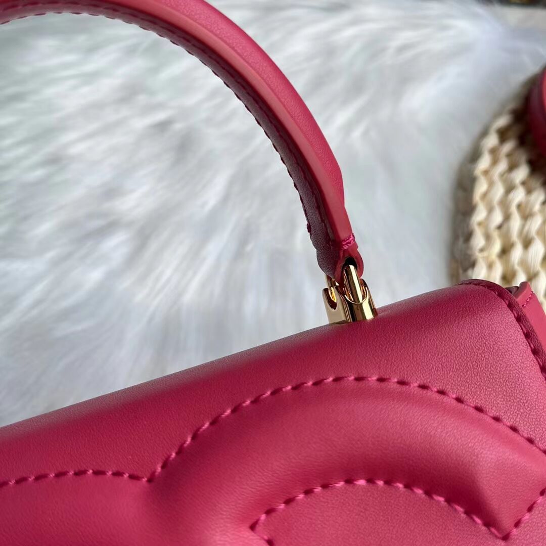 Dolce & Gabbana leather bag G6002 rose Dolce & Gabbana leather bag G6002 rose