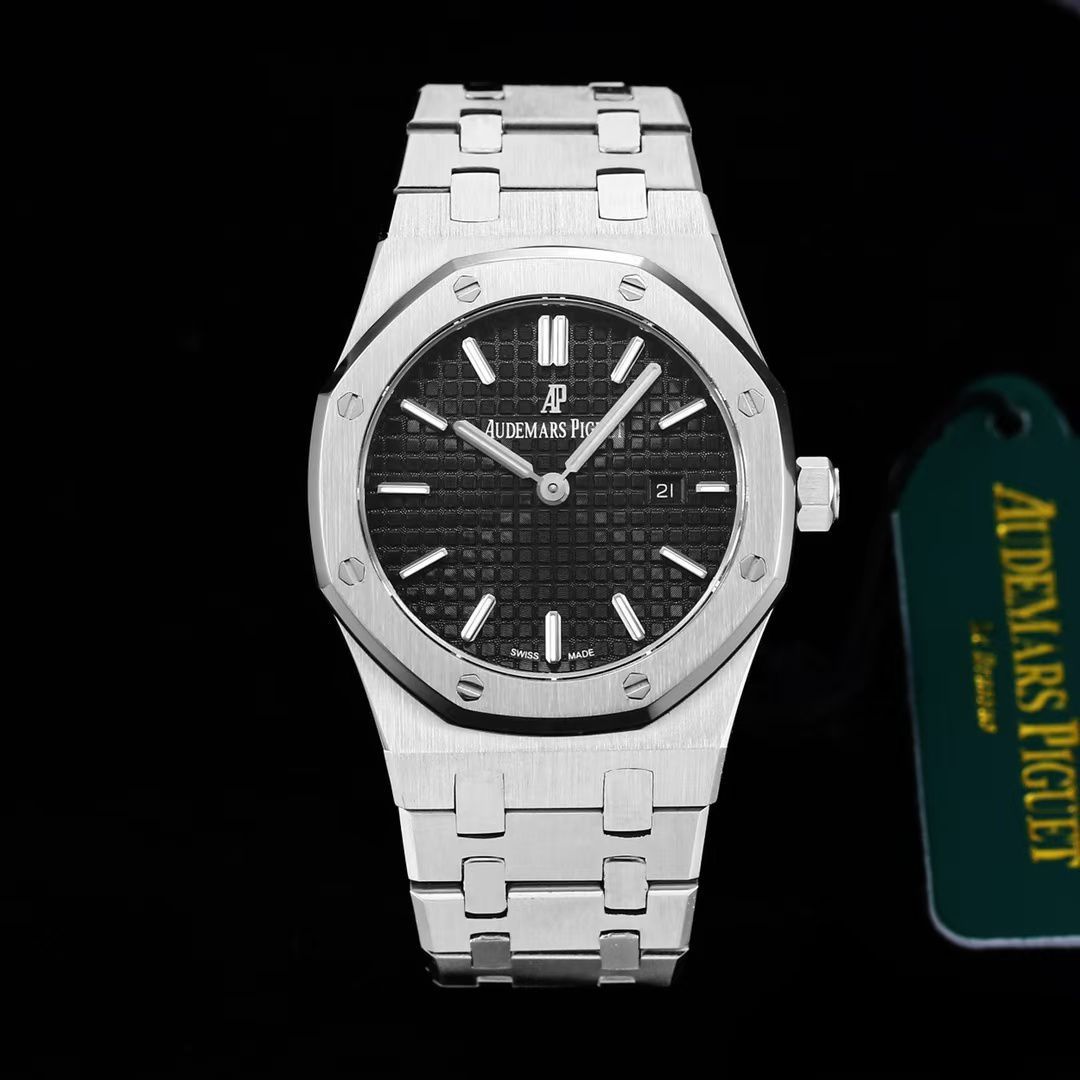 Audemars Piguet Royal Oak Quartz 33mm Acier Inoxydable Watch AP23580 Black Audemars Piguet Royal Oak Quartz 33mm Acier Inoxydable Watch AP23580 Black