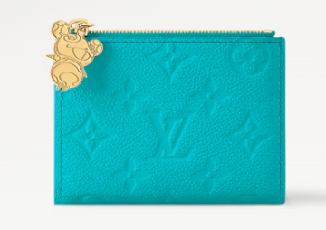Louis Vuitton LV x TM Lisa Wallet M14089 Kabira Blue