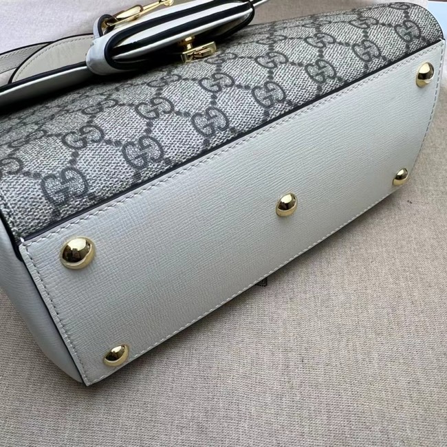 GUCCI HORSEBIT 1955 MINI BAG 703848 white