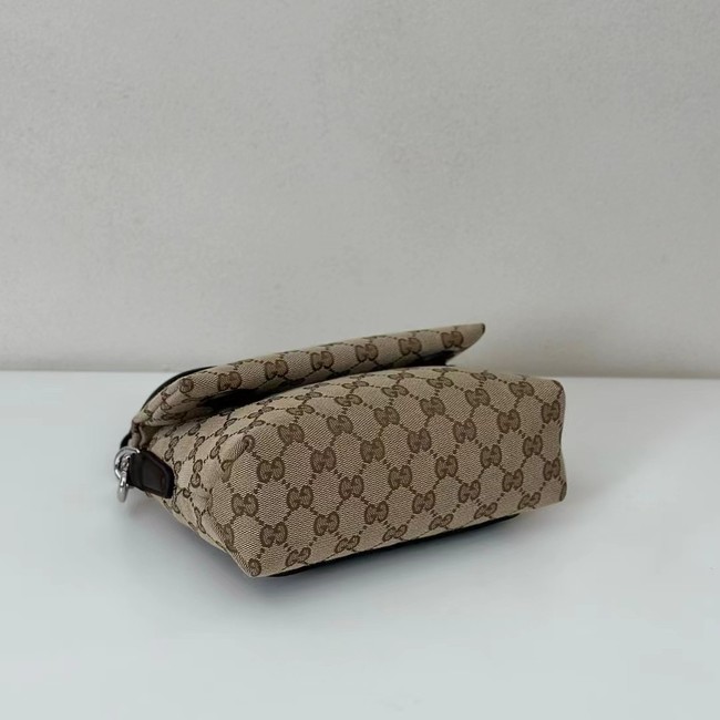 GUCCI HORSEBIT 1955 SOFT SMALL TOP HANDLE BAG  521617 brown