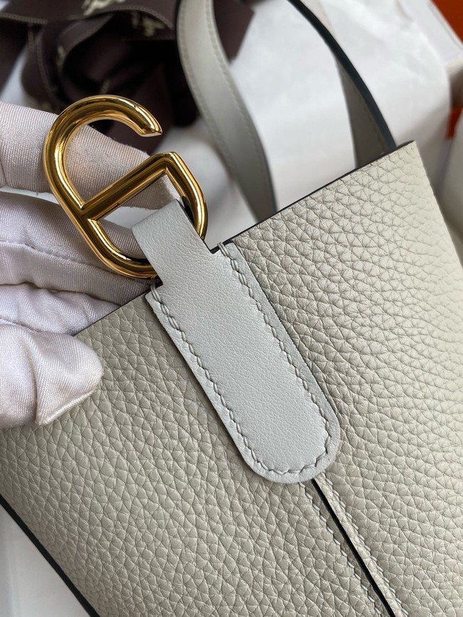 Hermes in the loop Togo Leather Bag H3369-3