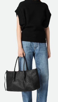 Bottega Veneta Pinacoteca 817166 Black&fondant Bottega Veneta Pinacoteca 817166 Black&fondant