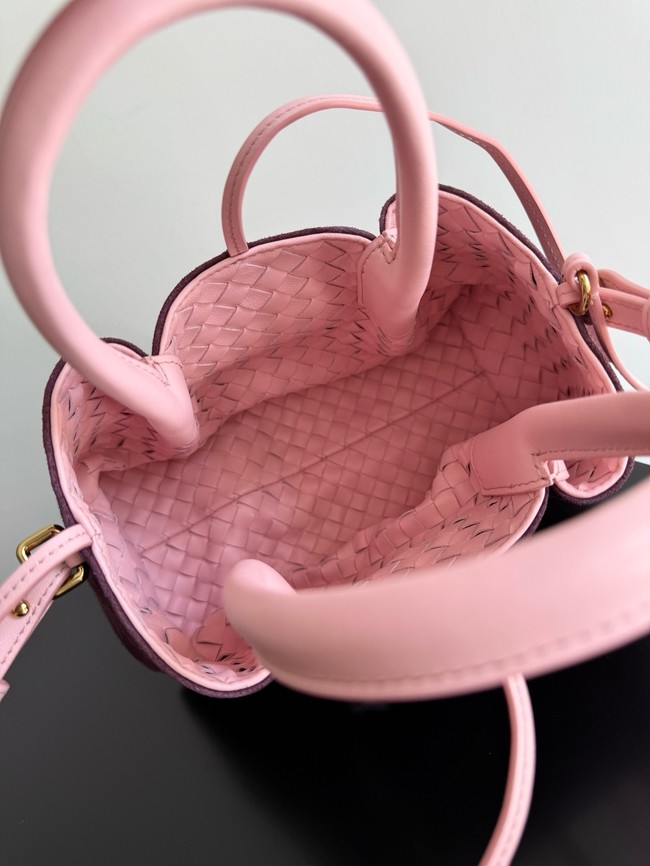 Bottega Veneta Small Pinacoteca 819004 Rose&barolo