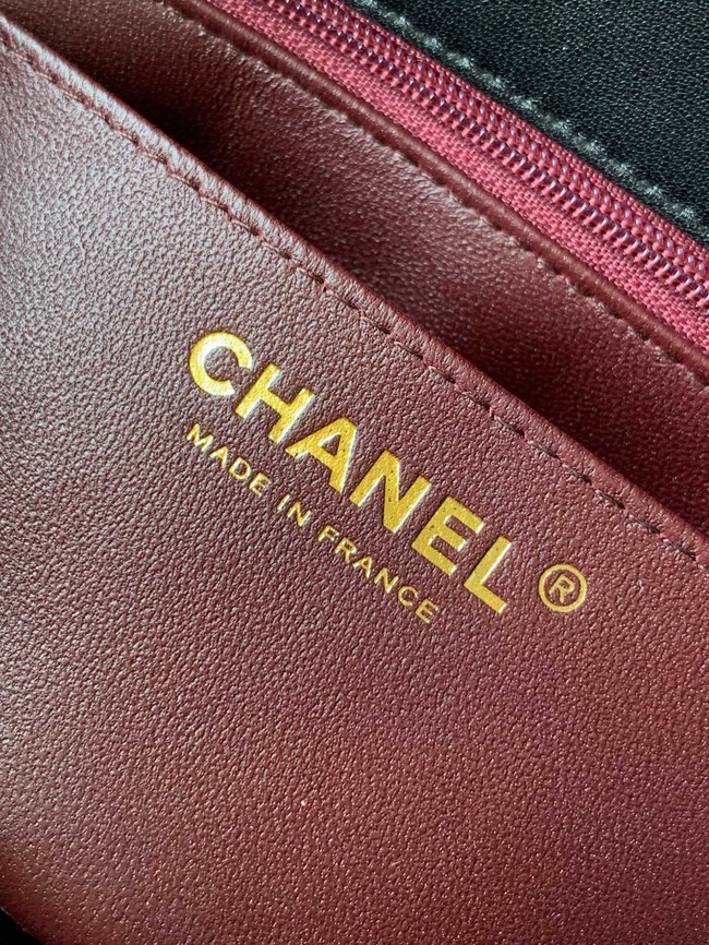 Chanel CLASSIC Original Leather 11.12 HANDBAG 1116 black