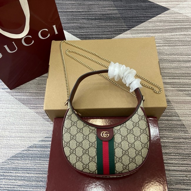 Gucci Ophidia small shoulder bag 838463 Rosso Ancora red