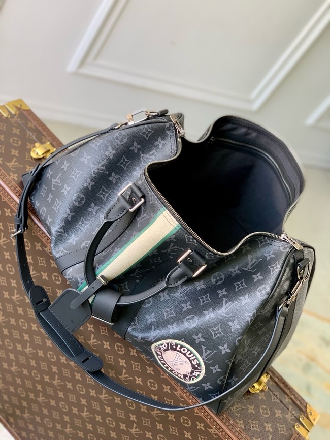 Louis Vuitton Keepall Bandouliere 50 M45392 black