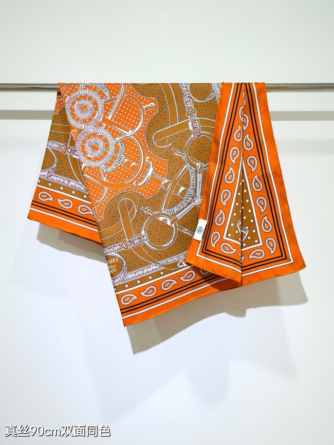 Hermes Shawl Cashmere and Silk Jacquard KY099