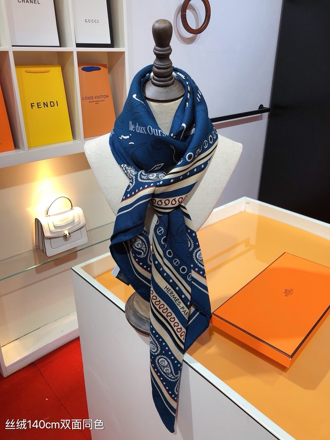 Hermes Shawl Cashmere and Silk KY133