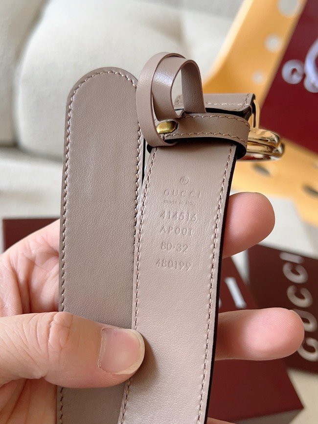 Gucci GG Marmont thin belt 30MM 625839-1