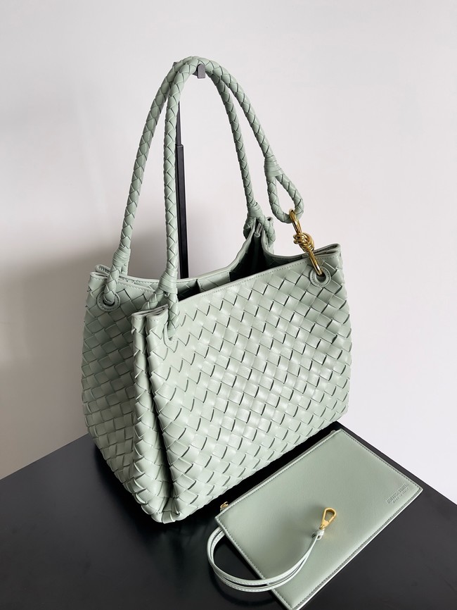 Bottega Veneta Parachute 826212 Travertine&Brass finish