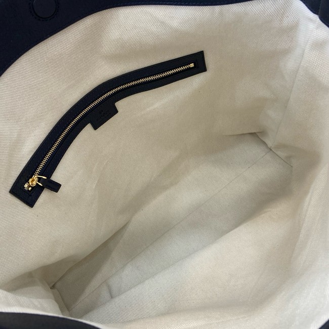 Gucci Beatrix large tote bag 850546 dark blue