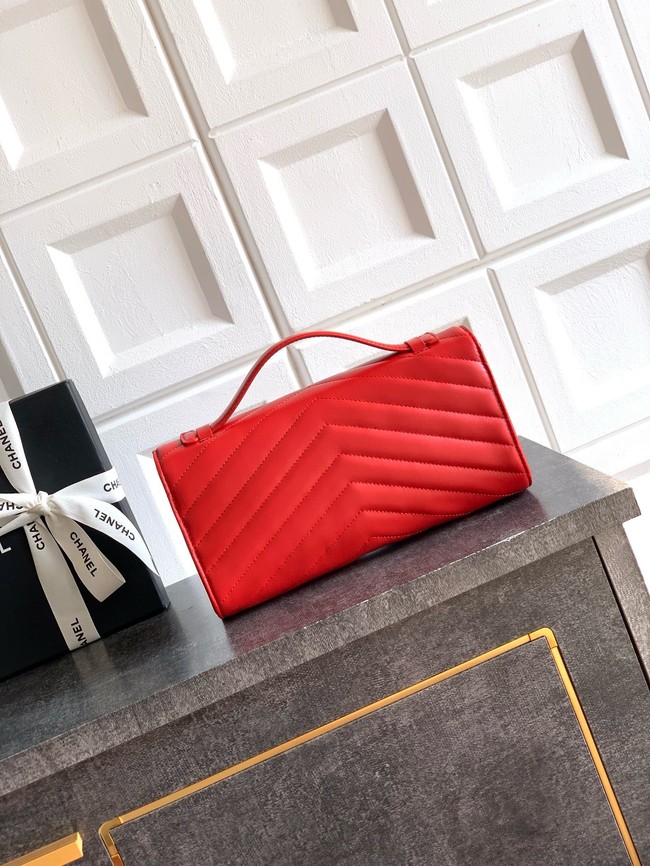 Chanel Original Leather 26X C6044 red