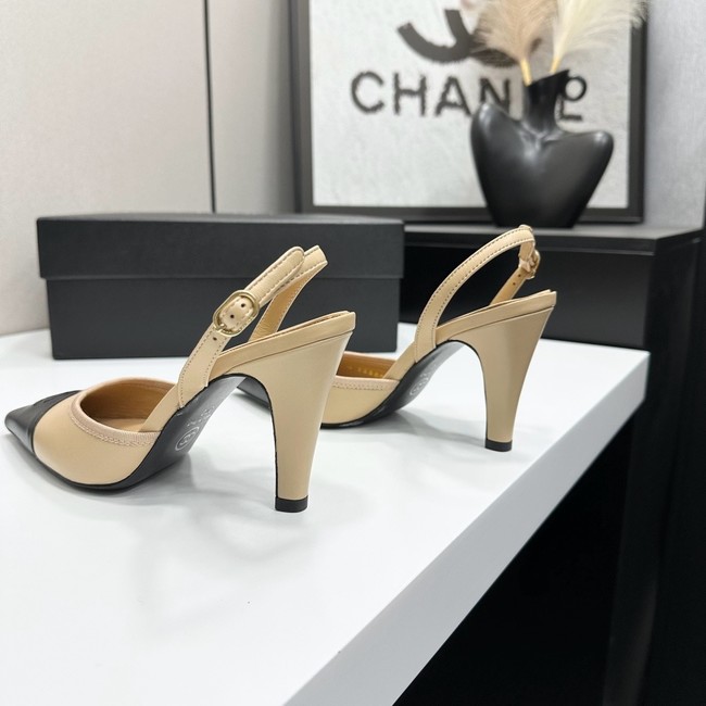 Chanel Slingbacks Iridescent Lambskin 55734-2