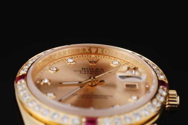 Rolex Datejust Diamond Cutwork Men Watch-RD2403 Rolex Datejust Diamond Cutwork Men Watch-RD2403