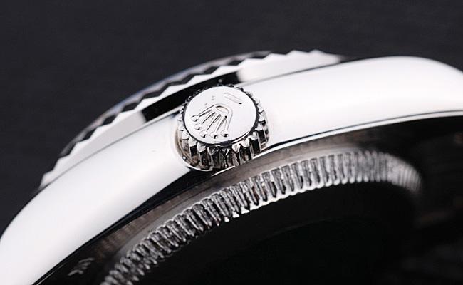 Rolex Datejust Silver&Black Stainless Steel 25mm Watch-RD3790 Rolex Datejust Silver&Black Stainless Steel 25mm Watch-RD3790
