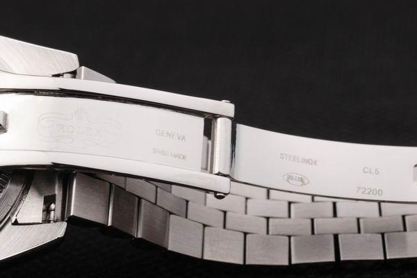 Rolex Datejust Silver Bezel White Surface Watch-RD2392 Rolex Datejust Silver Bezel White Surface Watch-RD2392